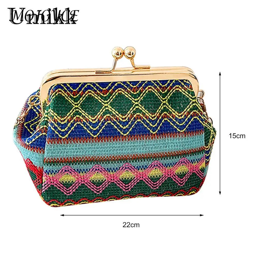 Straw Bucket Pouch Women Handbag Chain Messenger Bag