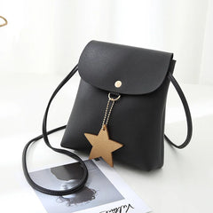PU Leather Ladies Shoulder Bag Magnetic Buckle Clutch Bag