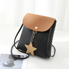 PU Leather Ladies Shoulder Bag Magnetic Buckle Clutch Bag