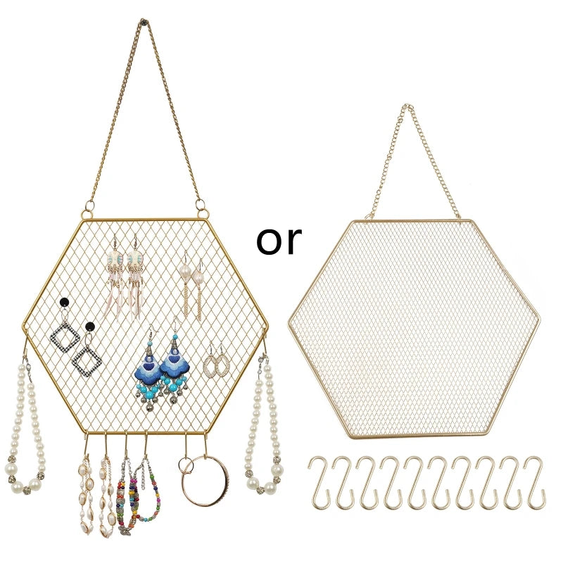 Earring Display Holder Wall Mounted Organizer