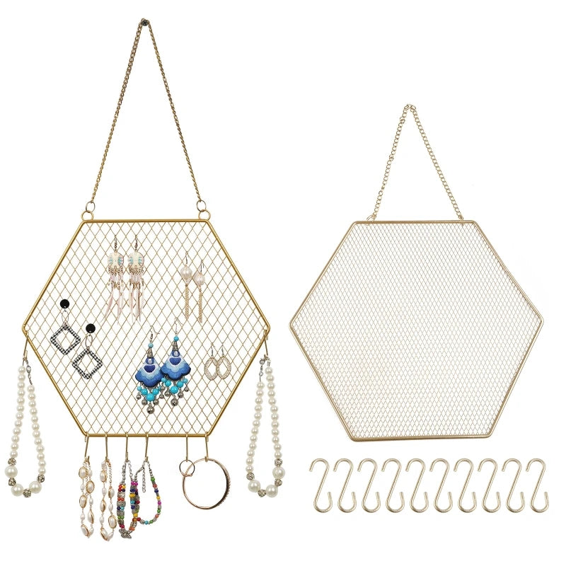 Earring Display Holder Wall Mounted Organizer