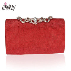 Chain Shoulder Evening Bags Small Clutch Wedding Party Dinner Clutch bag