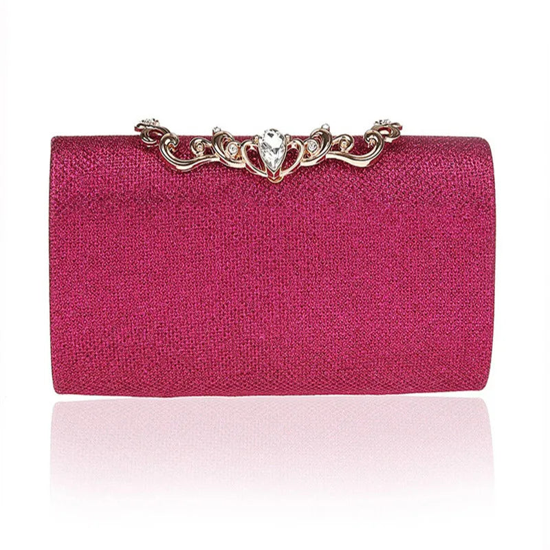 Chain Shoulder Evening Bags Small Clutch Wedding Party Dinner Clutch bag