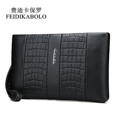 Leather Men Clutch Wallet High Wallets Male Purse Hand Bags