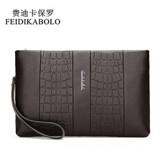 Leather Men Clutch Wallet High Wallets Male Purse Hand Bags