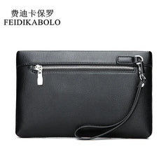 Leather Men Clutch Wallet High Wallets Male Purse Hand Bags