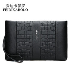 Leather Men Clutch Wallet High Wallets Male Purse Hand Bags