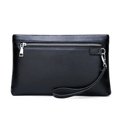 Men's Leather Purse Clutch Bag High Quality Long Male Wallet