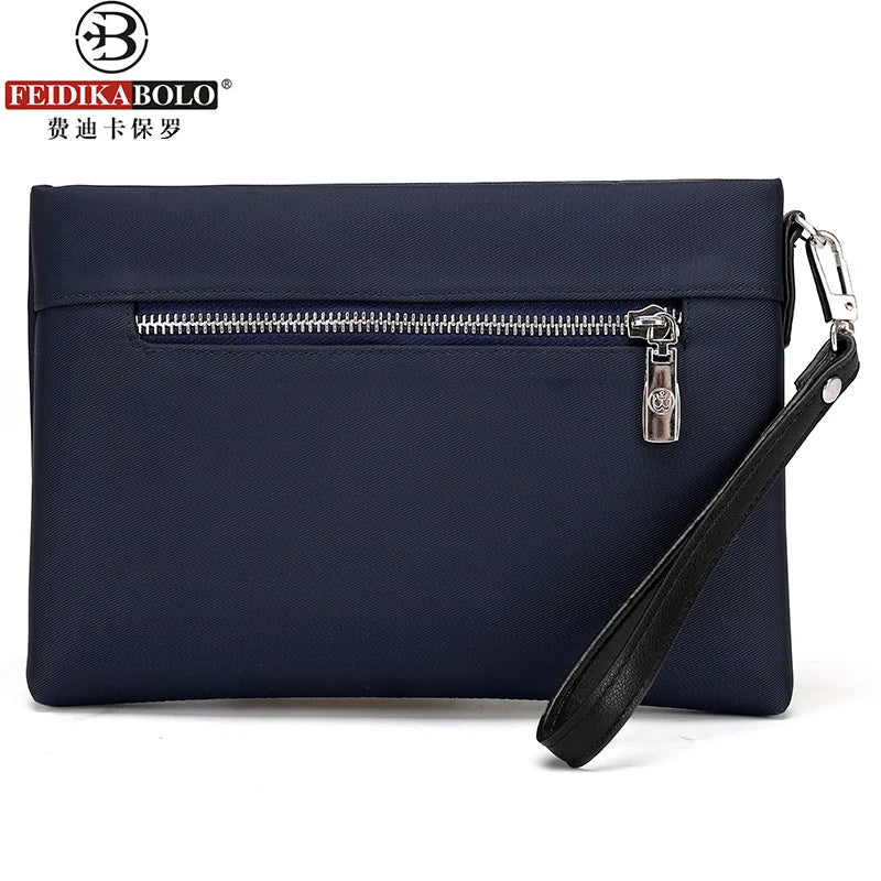 Oxford Canvas Men's Clutch Bag Business Casual Mobile Phone Bag