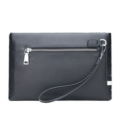 Leather Men's Clutch Wallet Male Purse Handy Bag Carteira Masculina