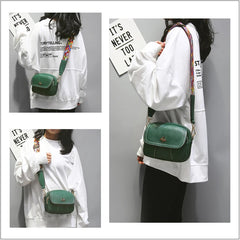 Women's Casual Shoulder Crossbody Bag PU Leather Classic Small Messenger
