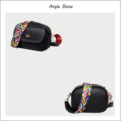 Women's Casual Shoulder Crossbody Bag PU Leather Classic Small Messenger