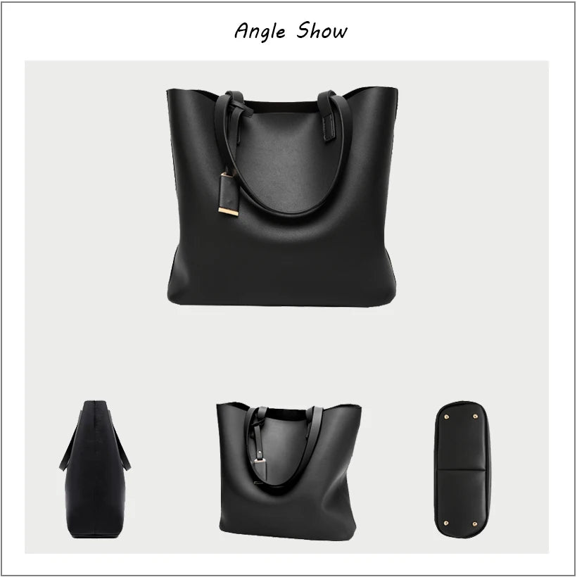 Women Top-Handle Bags Ladies Shoulder Tote Big Bags