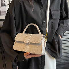 Crocodile Women's Shoulder Messenger Travel Tote Bags High Female Handbags