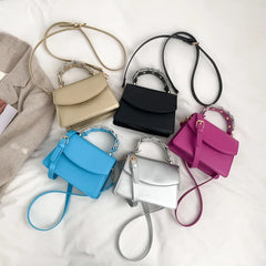 Flower Handle Bags Women Handbags Messenger Shoulder Crossbody Bags