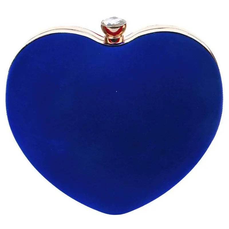 FGGS Heart Shape Clutch Bag Messenger Shoulder Handbag Tote Evening Bag Purse