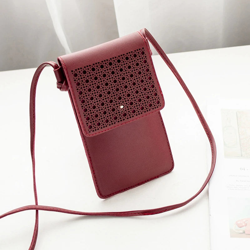 Mini Women Crossbody Shoulder Bag Ladies Purse Clutch Leather Hasp Handbags