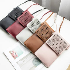 Mini Women Crossbody Shoulder Bag Ladies Purse Clutch Leather Hasp Handbags