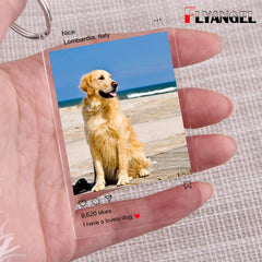 Personalized Photo Album Cover Acrylic Plaque - Christmas Present