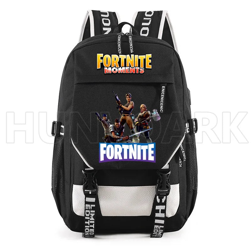 Waterproof Laptop Backpack USB Charge Rucksack for Teenagers Schoolbag