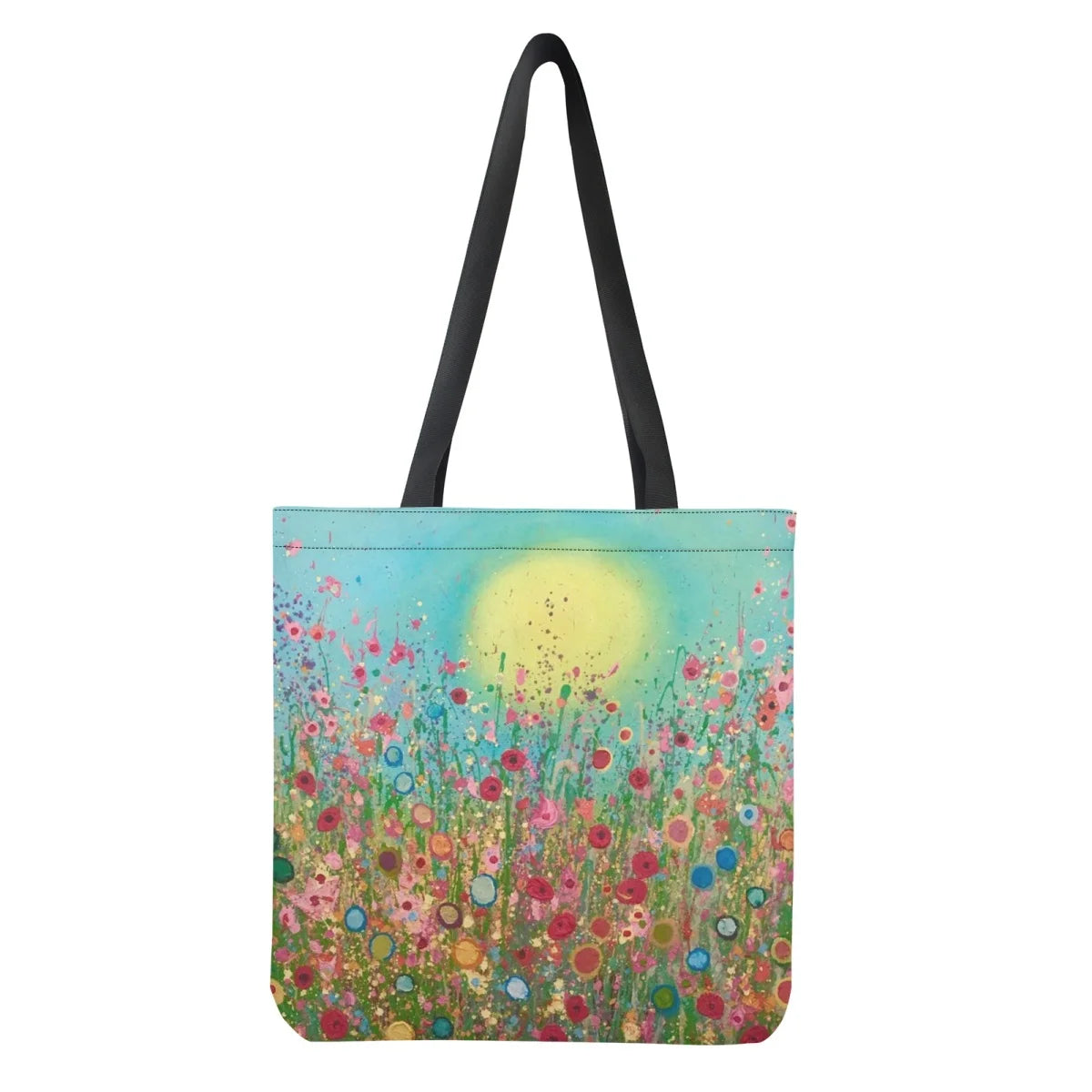 Floral Print Tote Bag for Women - Shopping Bag for Women Gift