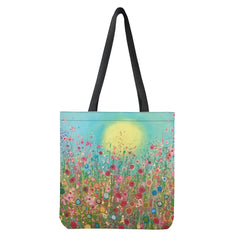 Floral Print Tote Bag for Women - Shopping Bag for Women Gift