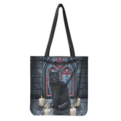 Magic Cat Print Shoulder Bag Tote Bag