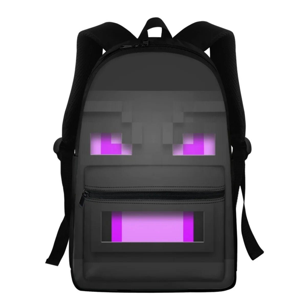 Backpack College Student Game Elements School Bags Smooth Zipper Schoolbag