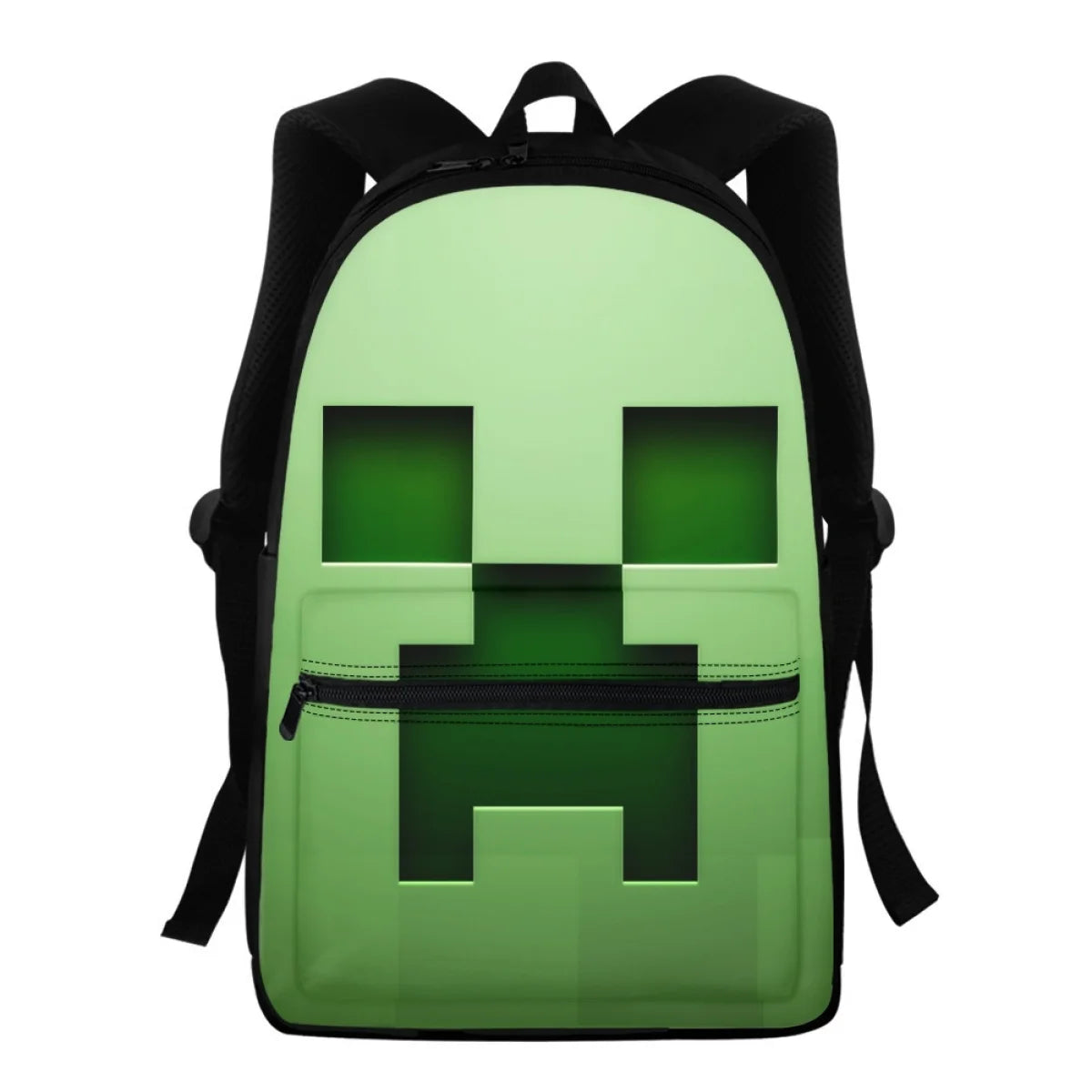Backpack College Student Game Elements School Bags Smooth Zipper Schoolbag