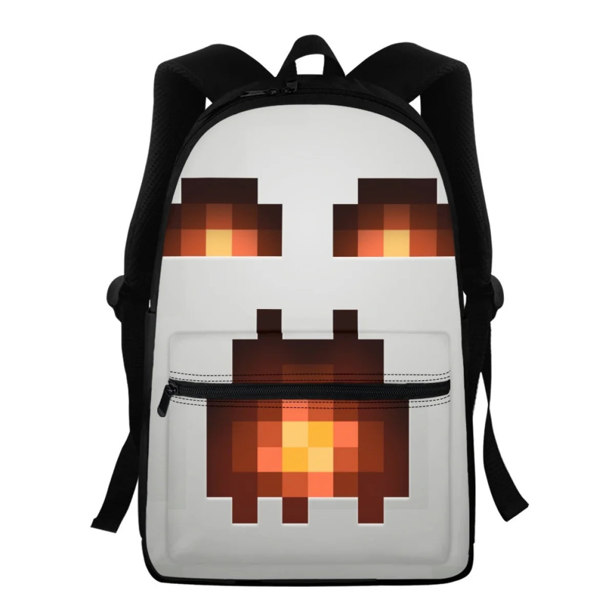 Backpack College Student Game Elements School Bags Smooth Zipper Schoolbag