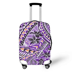 Hawaiian Tribal Print Luggage Dust Cover Personalized Travel Accessories