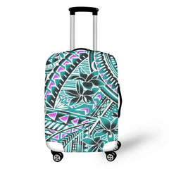 Hawaiian Tribal Print Luggage Dust Cover Personalized Travel Accessories