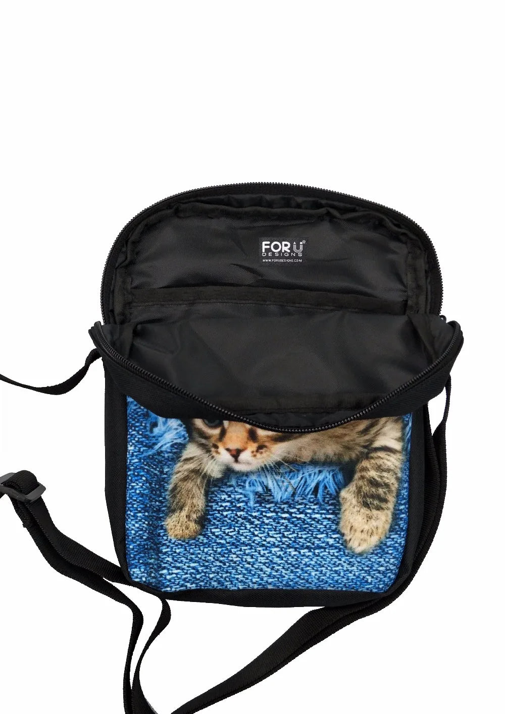 Boston Terrier Messenger Bag Daily Shoulder Pomeranian Print