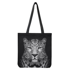Leopard Print Women Shopping Bag Lightweight Tote Backpack