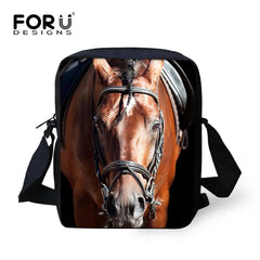 Crazy Horse Messenger Bag Mini Cross Body Bag Men's Shoulder Bag