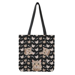 Cat Printing Casual Women Shoulder Bag Personalized Shopping Bag