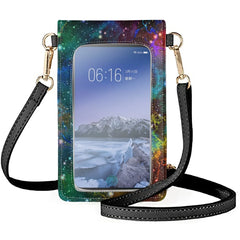 Dreamy Starry Sky Phone Bag Lady Wrist Pack Rocket Cellphone Bags