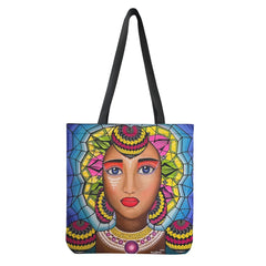 Oil Painting Printed Women Tote Bag Large Capacity Street Shopping