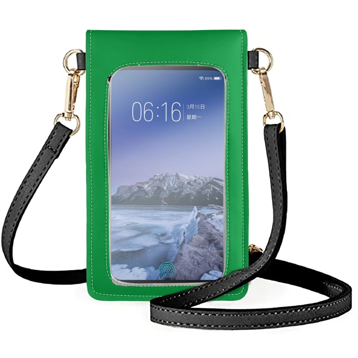 Jamaica Flag Phone Bag Butterfly Shape Messenger Bag Wallet Women