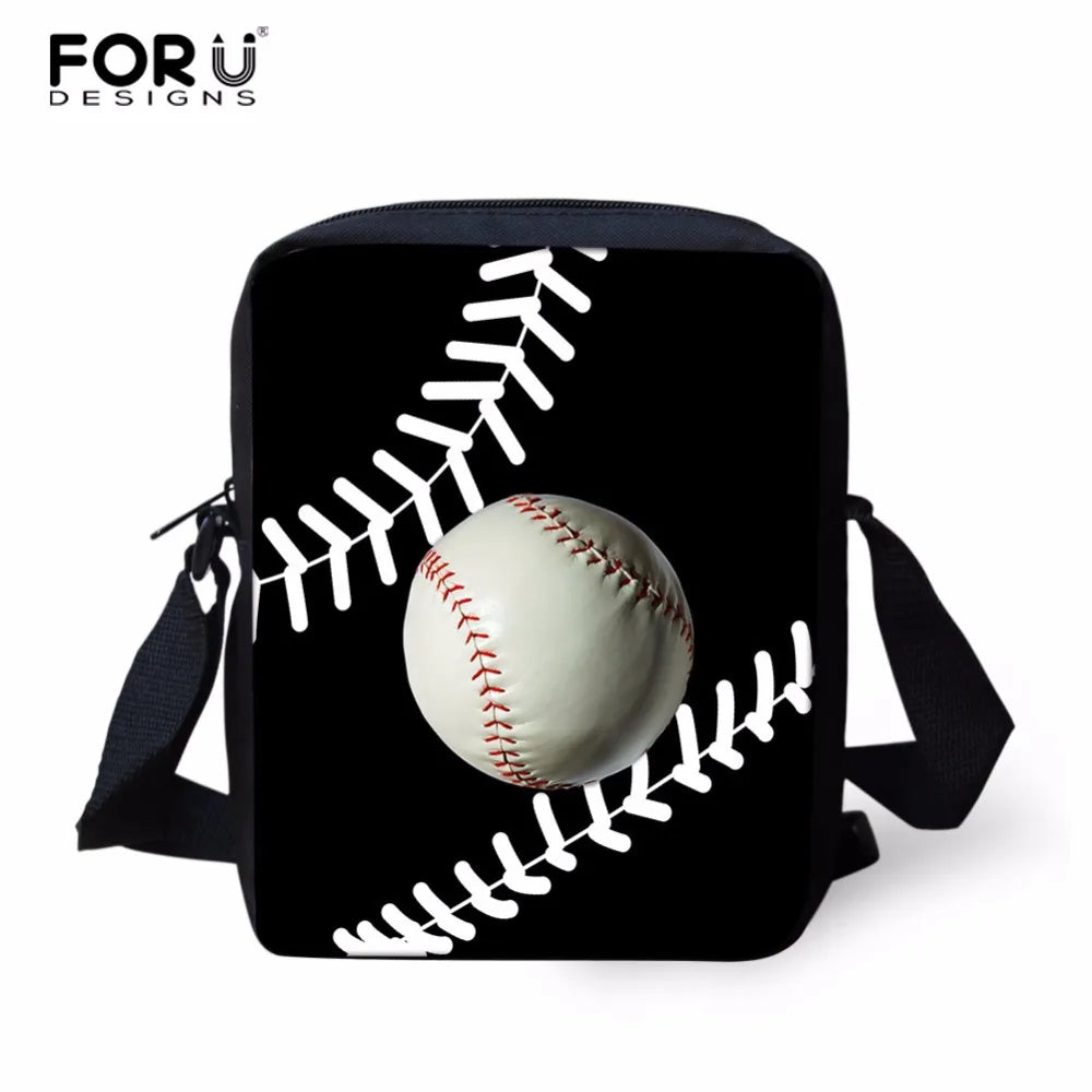 Kid Bag Baseballs Crossbody Bag Shoulder Men Mini Messenger Bags Small