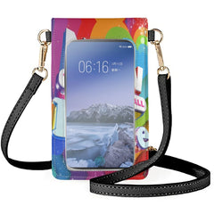 Love Is Love Women's Cell Phone Bag Pride Words Printing Messengers Female Walle