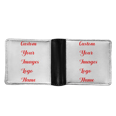 Oil Painting Basketball PU Leather Short Wallet Double-sided Printing Men Purse
