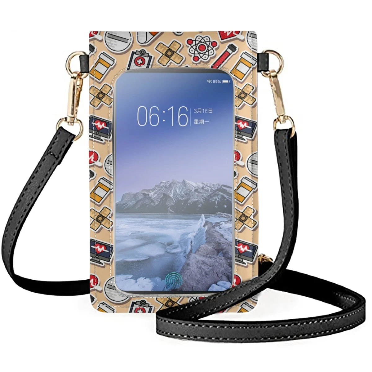 Paramedic EMT Mobile Phone Bags Woman Emergency Teams Bag