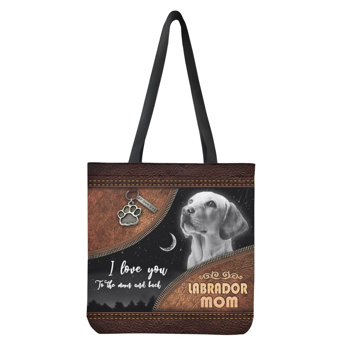 Labrador Retriever Dog Printing Tote Bag for Women