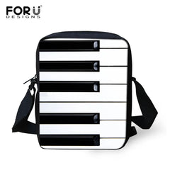 Piano Keyboard Crossbody Bag Mini Shoulder Bag Art Printed Girls Small Messenger