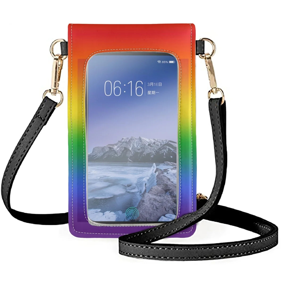Pride Gays Phone Bags Love Is Love Cosmetic Handbags Shoulder Wallets