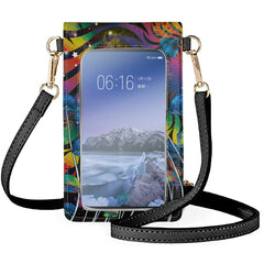 Rainbow Dream Mushroom Wrap Protection Mobile Phone Cover