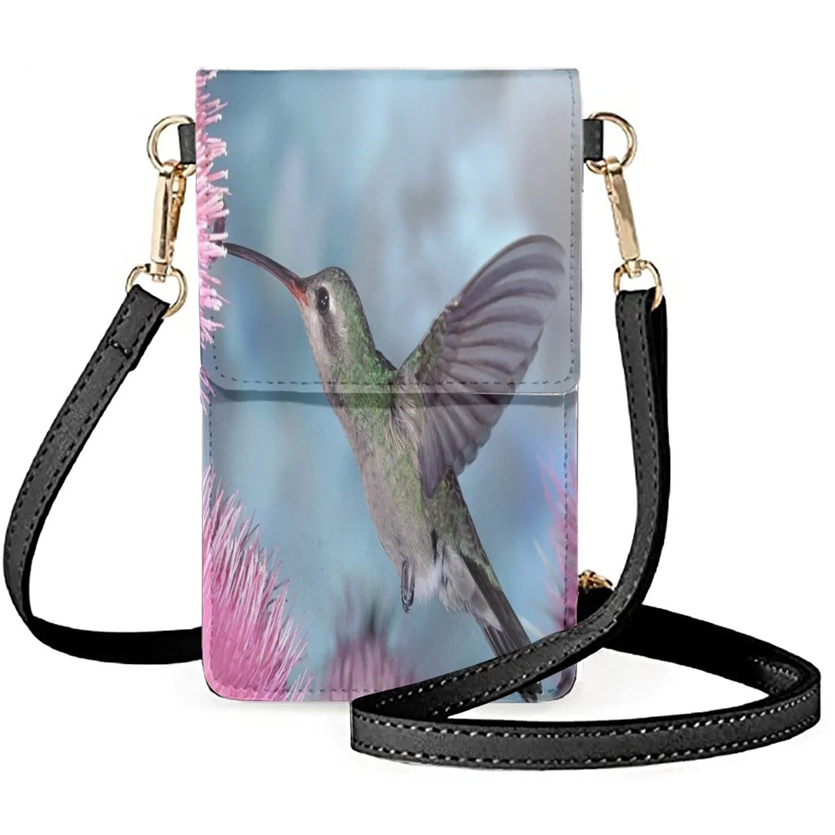 Real Bird Animal Mobile Phones Bags Cover Wear-resistant Ladies Shoulder Bag