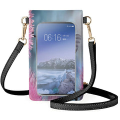 Real Bird Animal Mobile Phones Bags Cover Wear-resistant Ladies Shoulder Bag