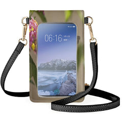 Real Bird Animal Mobile Phones Bags Cover Wear-resistant Ladies Shoulder Bag